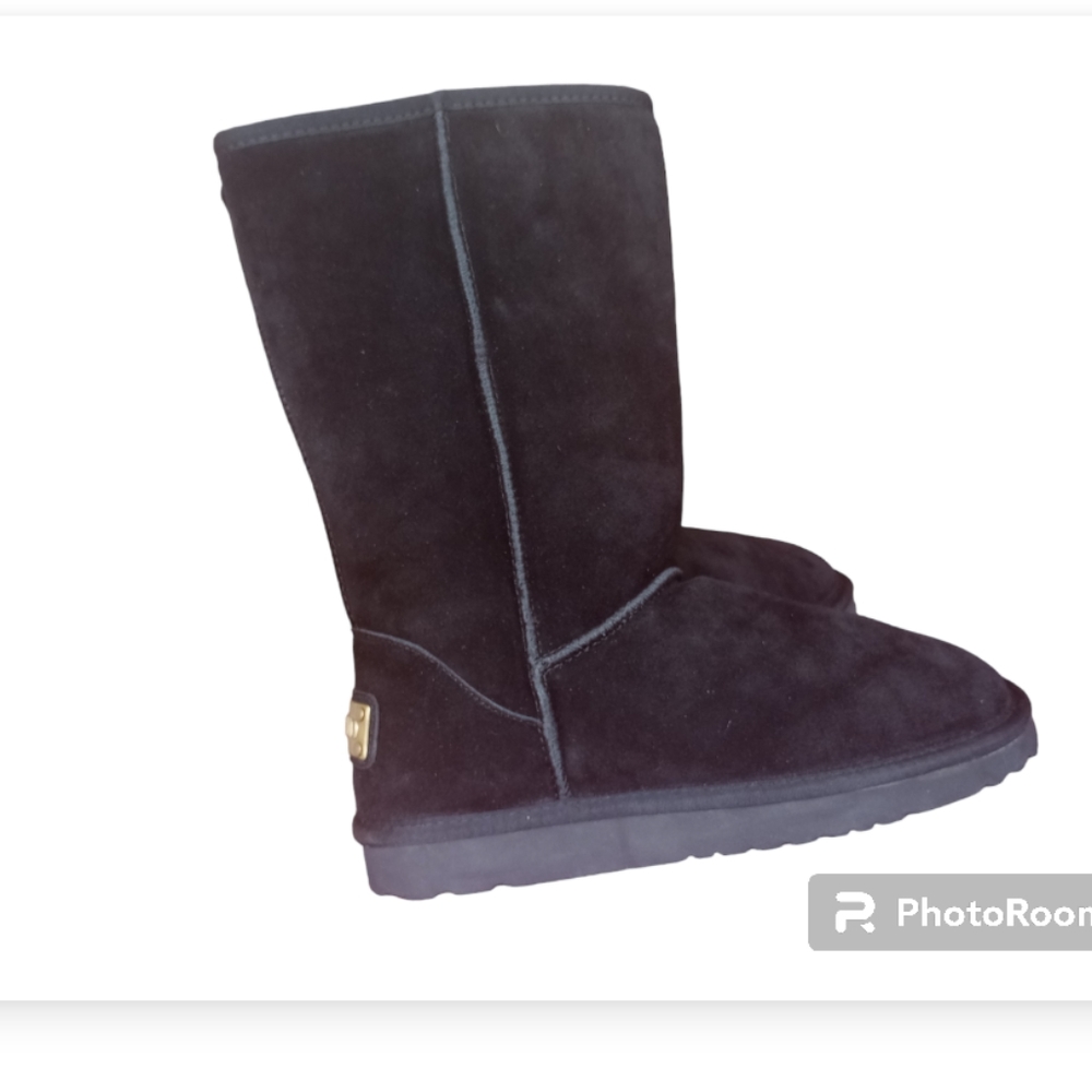Ausland Leather Snow Boots